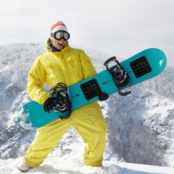 PEUTIER Balenie 2 podložiek na snowboard, podložky na uchopenie na snowboard, protišmyková podložka,