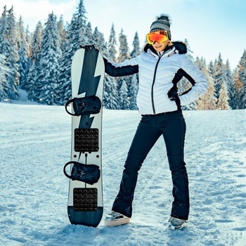 PEUTIER Balenie 2 podložiek na snowboard, podložky na uchopenie na snowboard, protišmyková podložka,