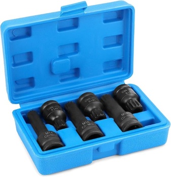 QWORK® 6dielna rázová objímka s vnútornou drážkou M14 M16 M18 1/2