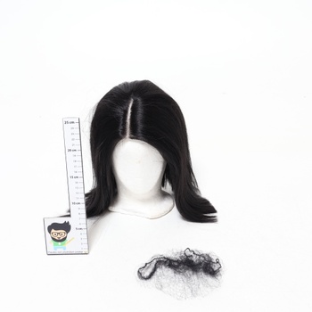 Paruka Biple pravé vlasy 30 cm