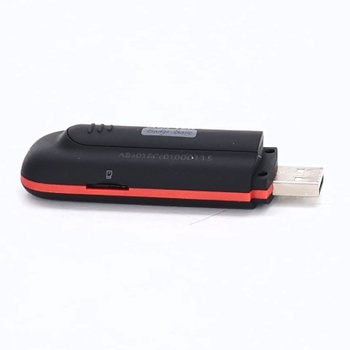 Přenosný USB MP3 přehrávač Agptek U3 černý 