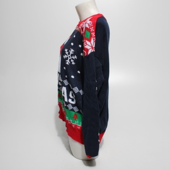 Dámsky sveter Wenyujh s vianočným motívom XL