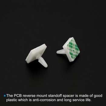 PATIKIL 100ks Sticky PCB Dištančné Samolepiace dištančné podložky 0,19
