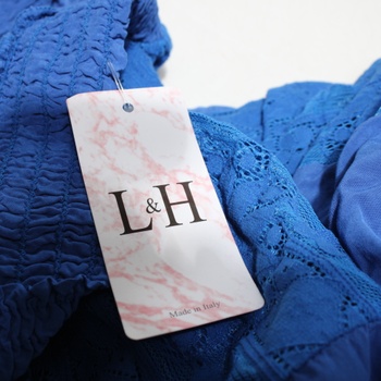 Dámské elegantní šaty L&H modré
