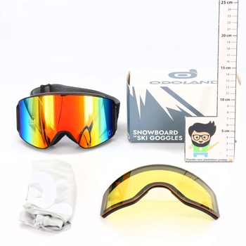 Snowboardové brýle Odoland s náhradním sklem