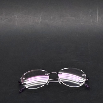 Brýle na čtení KoKobin fialové, +1.00