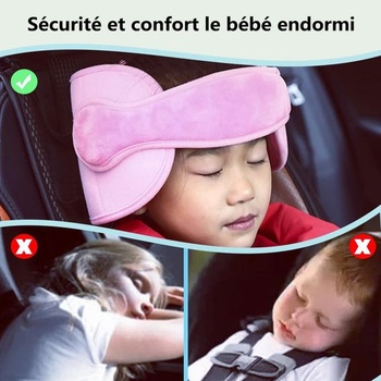 LATRAT pás na pomocnú hlavu pre detskú autosedačku, nastaviteľná opierka hlavy pre detskú