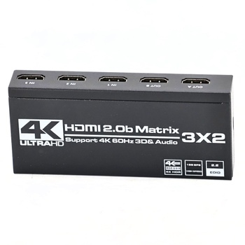 Vonkajší HDMI Matrix 3v2 Tendak DAV-032-BK
