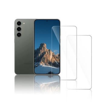 pro tvrzené sklo Samsung Galaxy S23 Plus, 2 kusy ochranná fólie proti poškrábání pro Samsung S23