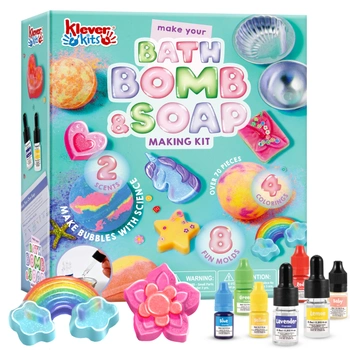 Výroba mydiel a šumivých bômb Klever Kits