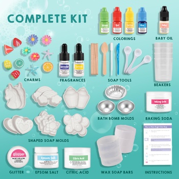 Výroba mydiel a šumivých bômb Klever Kits