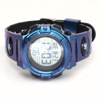 Modré lesklé hodinky BEN NEVIS L6606 