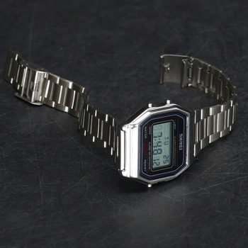 Digitální hodinky Filfeel pro muže stříbrné
