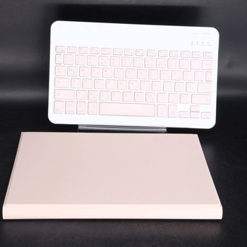 Obal s klávesnicí GOOJODOQ pro iPad 10. pink