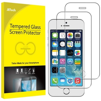 Ochranné tvrzené sklo JETech pro iPhone SE 2016 (není kompatibilní s rokem 2020), iPhone 5s, iPhone
