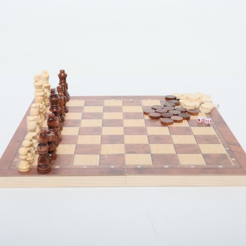Dřevěné šachy YongHang ‎39x39cm 
