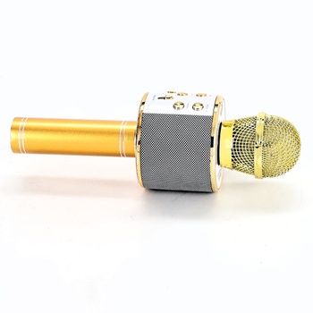 Karaoke zlatý mikrofon Tikimoon