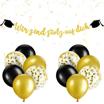 Hestya Jsme na vás hrdí Bannerová maturitní girlanda s 12…