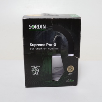 Ochranná sluchátka Sordin Supreme černá