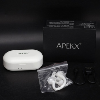 Bezdrátová sluchátka APEKX Bílá Bluetooth