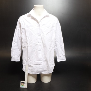 Pánska košeľa Sinsay farba biela M