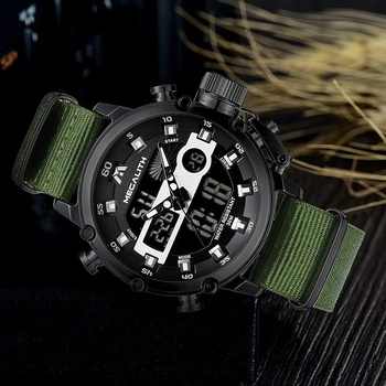 Pánské vojenské hodinky Megalight 8051M