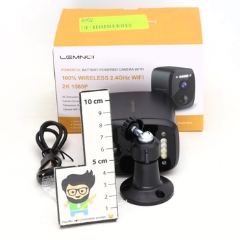 Vonkajšia IP kamera Lemnoi čierna