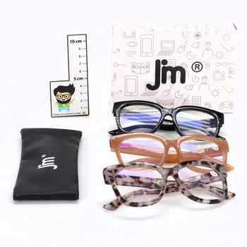 Dioptrické brýle JM +1.50 3 kusy