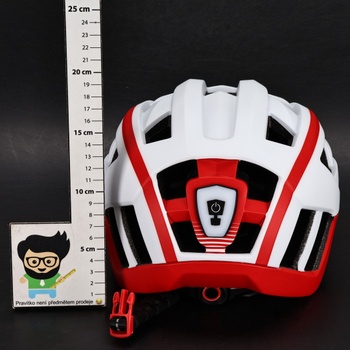 Cyklistická biela helma VICTGOAL veľ. M