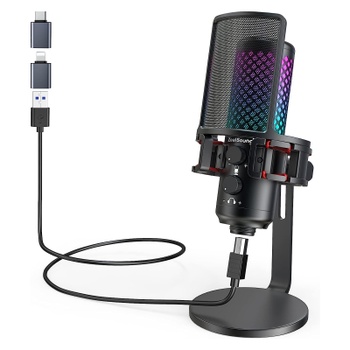 Herní USB mikrofon Zealsound ‎ BKD-11 Pro