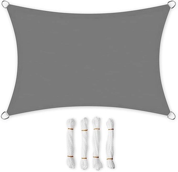 Sluneční plachta SONGMICS GSH35GY 3 x 5m