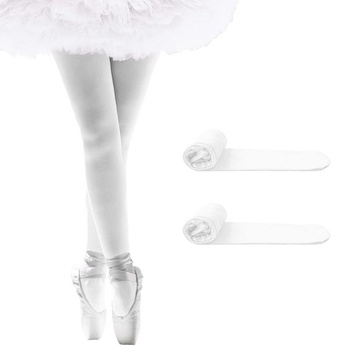 SANOTO Dievčenské baletné pančuchy 2 Pack Detské baletné pančuchy s baletnými pančuchami (veľkosť