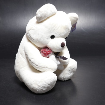 Plyšová hračka medvídek bílá barva