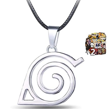 HAND-PRO Naruto náhrdelník Příslušenství Otaku (+2 nálepky)…