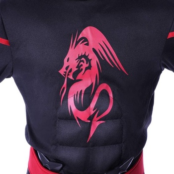 Dětský kostým dračího ninjy Sincere Party, 7dílný, unisex, nindžovský kostým na hraní rolí s