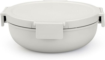 Brabantia - Make & Take Miska na šalát 1,3 l - Vyberateľná vložka - Bezpečné zacvaknutie - Netesnosť