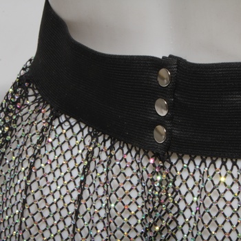 Dámská mini sukně na knoflíky