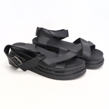 Dámské sandále, černé, vel. 39