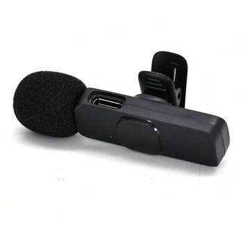 Bezdrátový mikrofon DayDup černé barvy