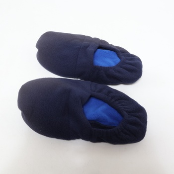 Vyhřívané pantofle Newgo modré