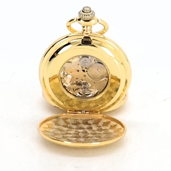 Kapesní hodinky s řetízkem Treeweto  zlaté