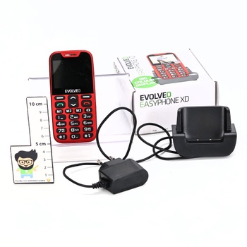 Mobil pro seniory Evolveo EasyPhone XD 