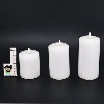 Svíčky Eldnacele ZDT003-AT, 3 ks