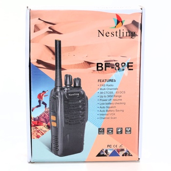 Rádiové vysielačky Nestling BF-88E