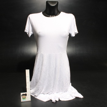 Elegantní bílé šaty EXCHIC 