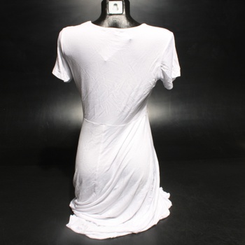 Elegantné biele šaty EXCHIC