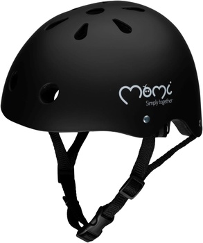 Dětská cyklistická helma MOMI černá 47–58 cm