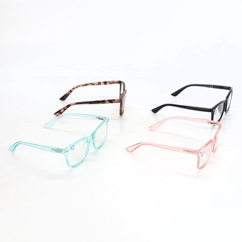 Dioptrické brýle Modfans 4 kusy +0.50