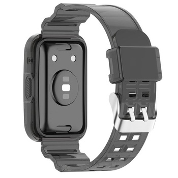 LOKEKE náhradní řemínek pro Huawei Watch Fit 2 – Transparentní silikonový náhradní řemínek pro