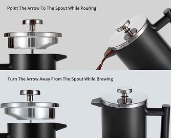 MaxMiuly French Press Thermo